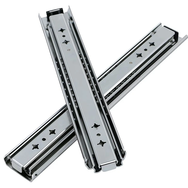 53mm Telescopic Rails For Drawers RVS